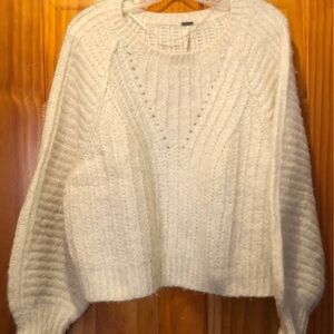 Free People Ivory Knit